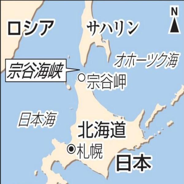 宗谷海峽地圖，探索關鍵地理特征與全球聯系的重要性，宗谷海峽地圖，探索關鍵地理特征與全球聯系的重要性及其影響