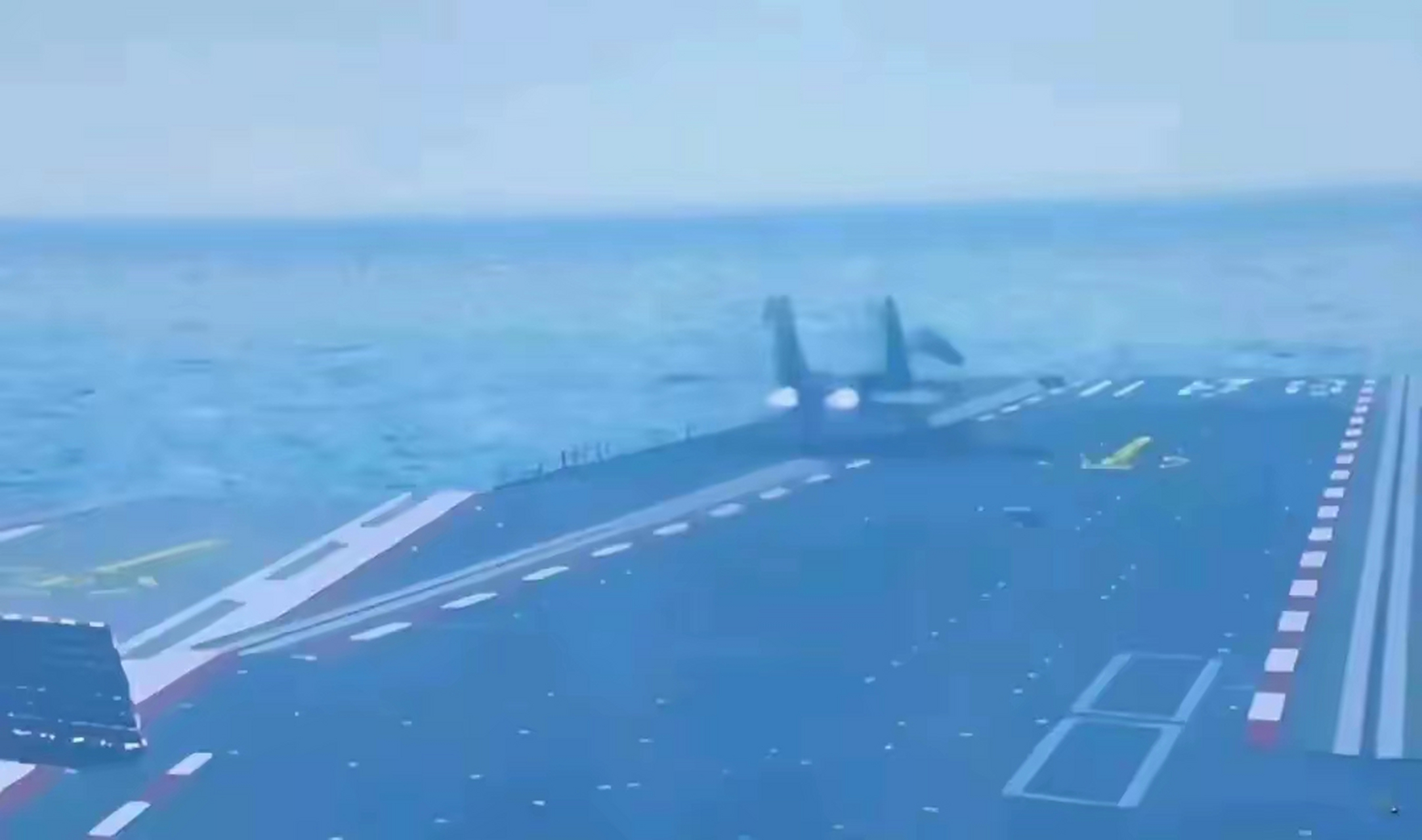 福建艦首次彈射殲-15，揭示中國海軍邁向新時代的里程碑事件，福建艦首次彈射殲-15，中國海軍新時代的里程碑事件