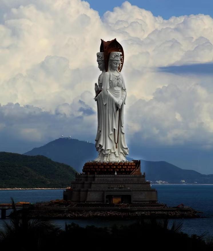 南海觀音，神秘與莊嚴(yán)的海洋圣地，南海觀音，神秘莊嚴(yán)的海洋圣地