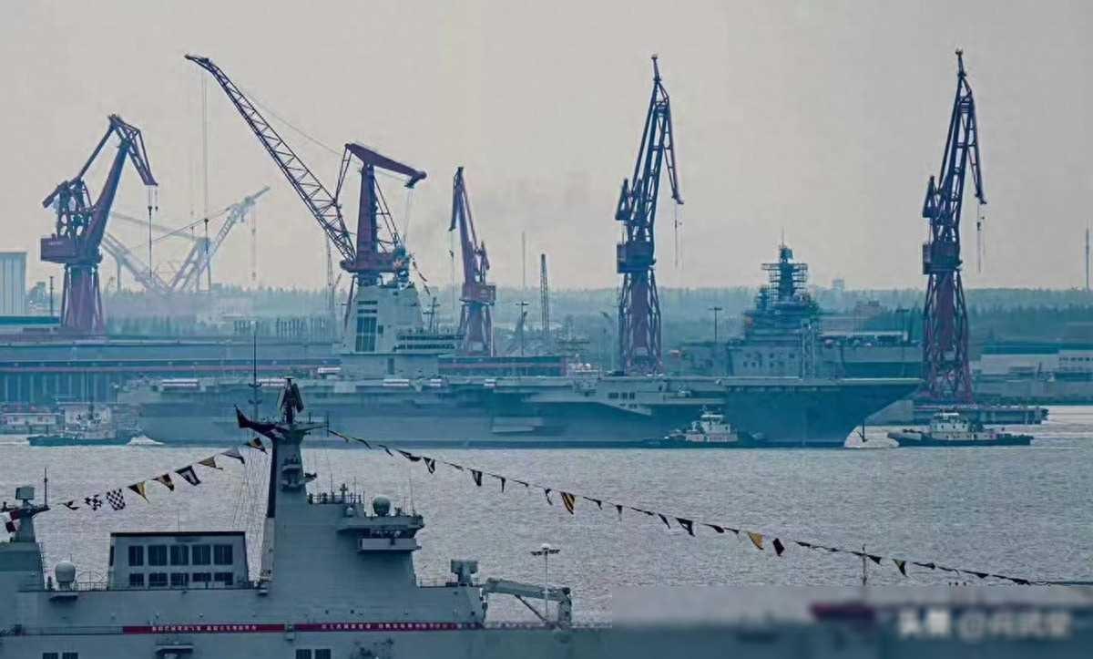 關于我國海軍新戰艦076型艦的最新建造消息，我國海軍新戰艦076型艦建造進展揭秘
