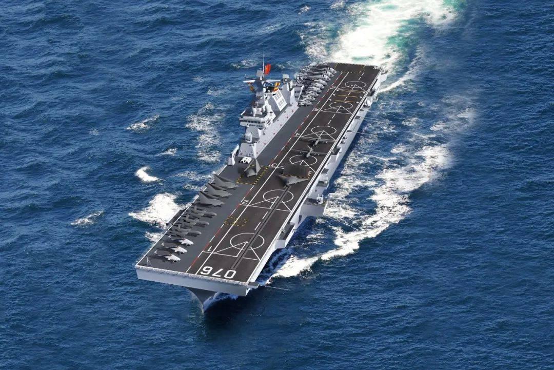 第二艘075正式命名，中國(guó)海軍兩棲攻擊艦邁入新時(shí)代，中國(guó)海軍第二艘075型兩棲攻擊艦正式命名，邁入新時(shí)代