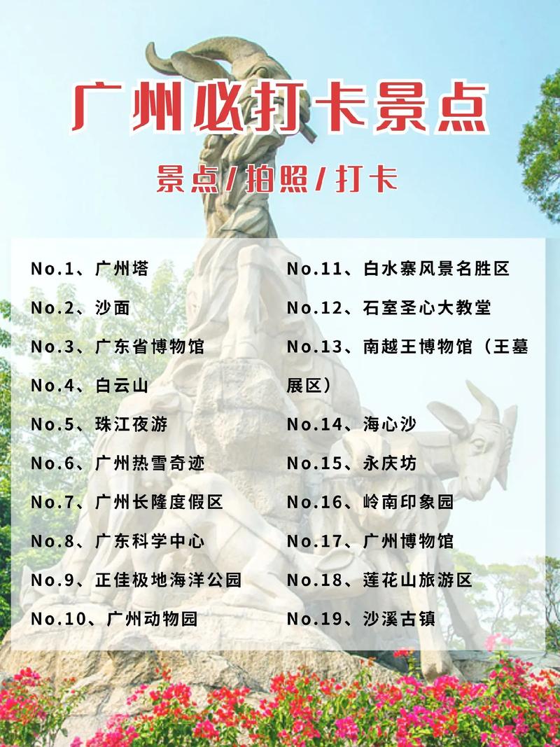 廣州旅游必去十大景點免費攻略，廣州十大必游景點免費攻略全攻略