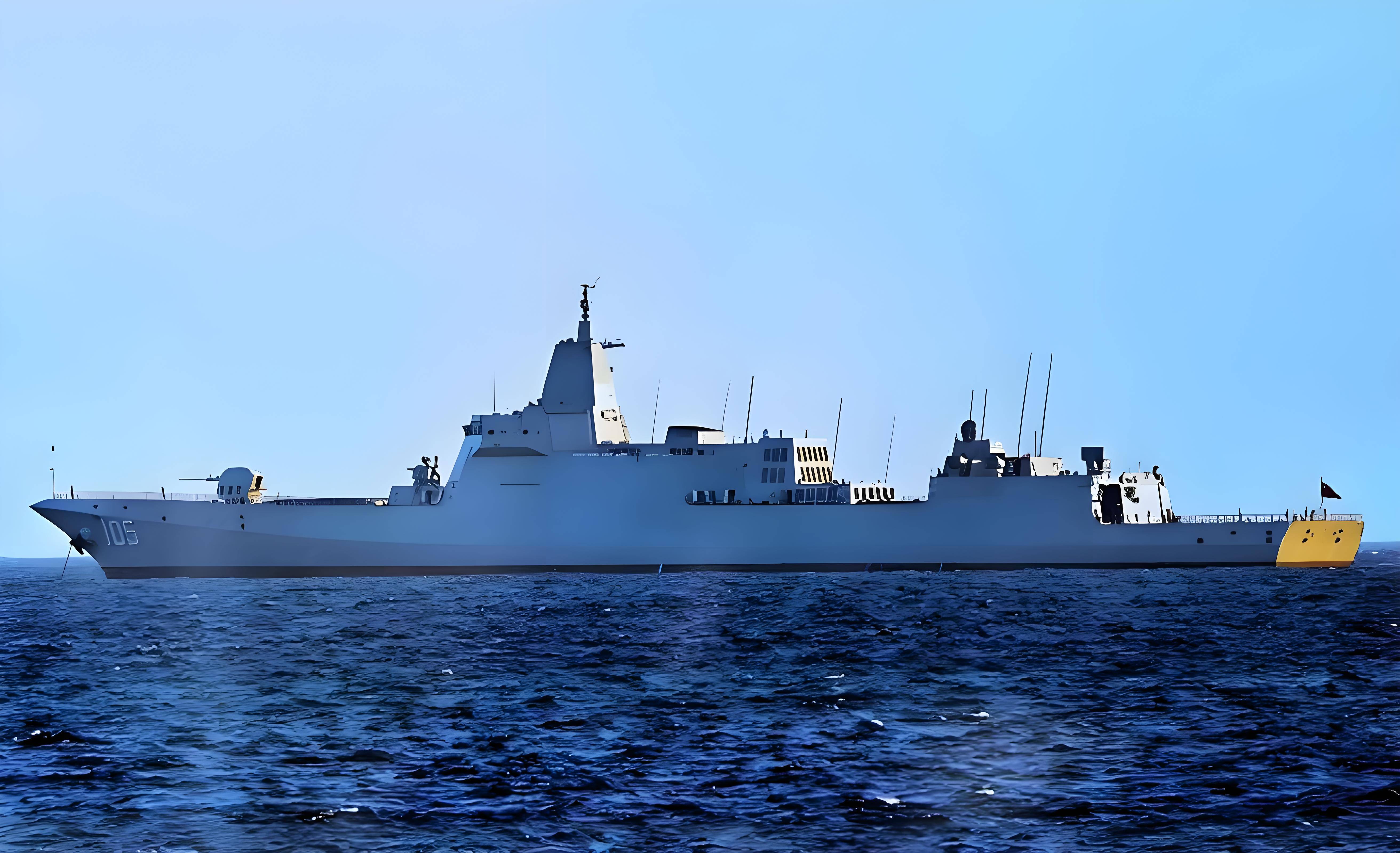 關于說055型驅逐艦落后的深度解析,深度解析,關于055型驅逐艦是否落后的探討
