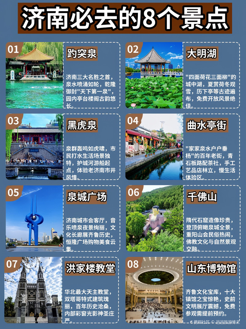 濟南最好玩的地方排行榜，探尋泉城之美，濟南最好玩的地方排行榜，探尋泉城之美之旅