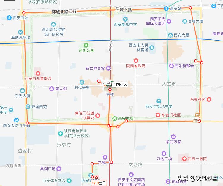 西安鐘樓，古都的標志性建筑與歷史文化魅力，古都魅力之西安鐘樓，歷史文化與建筑典范