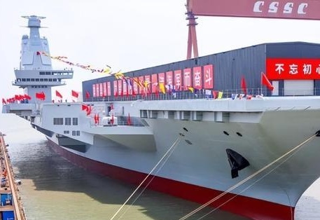 中國第五艘航母下水，揭示未來海上力量的新篇章，中國第五艘航母下水，開啟海上力量新篇章