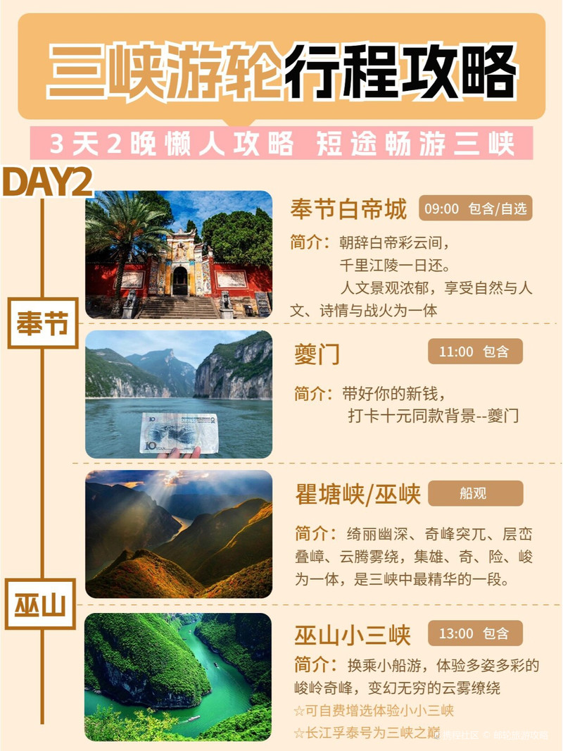 重慶三峽三日游全攻略,絕美景色盡收眼底,重慶三峽三日游全攻略,絕美風光一覽無余
